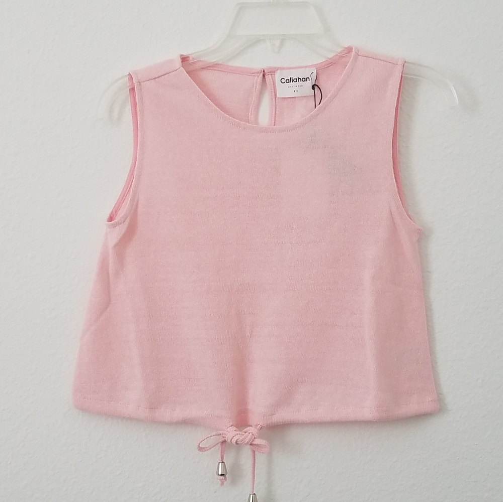 Callahan Coco Tank in Baby Pink - Picture 2 of 6